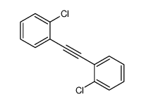 1-chloro-2-[2-(2-chlorophenyl)ethynyl]benzene Structure