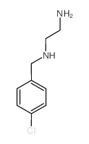 N1-(4-氯苄基)乙烷-1,2-二胺结构式