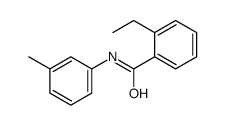 2-ethyl-N-(3-methylphenyl)benzamide Structure