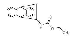 ethyl 9,10-dihydro-9,10-ethanoanthracen-11-ylcarbamate Structure