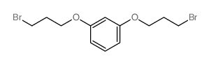 Benzene,1,3-bis(3-bromopropoxy)- Structure