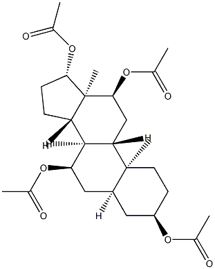 5β-Androstane-3α,7α,12α,17β-tetrol tetraacetate picture