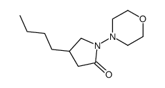 4-butyl-1-morpholin-4-ylpyrrolidin-2-one Structure