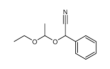 Ethoxy-1-ethoxy-(phenyl)-acetonitrile Structure