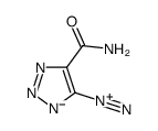 amino-(5-diazoniotriazol-4-ylidene)methanolate结构式