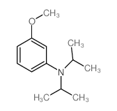 N,N-二异丙基-3-甲氧基苯胺结构式