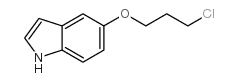 5-(3-chloro-propoxy)-1h-indole Structure