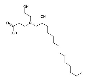 C12-14 羟烷基羟乙基 Β-丙氨酸结构式
