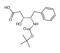 N-Boc-(3R,4S)-AHPPA结构式