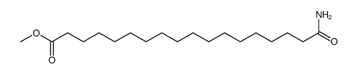 methyl 18-amino-18-oxooctadecanoate结构式