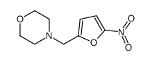 4-[(5-nitrofuran-2-yl)methyl]morpholine Structure