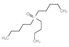 Phosphine oxide, butyldipentyl- structure