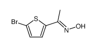 2-bromo-5-acetyl thiophene oxime Structure