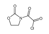 3-Oxazolidineacetyl chloride, alpha,2-dioxo- (9CI) structure