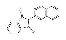 2-isoquinolin-3-ylindene-1,3-dione结构式