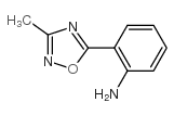 2-(3-甲基-1,2,4-氧杂二唑-5-基)苯胺图片