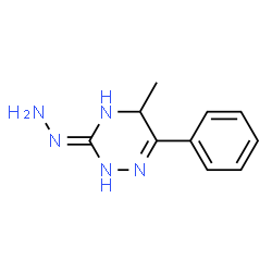 1,2,4-Triazin-3(2H)-one,4,5-dihydro-5-methyl-6-phenyl-,hydrazone(9CI)结构式