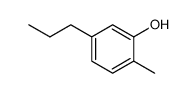 2-Oxy-1-methyl-4-propyl-benzol结构式