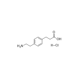 3-(4-(2-Aminoethyl)phenyl)propanoic acid hydrochloride picture