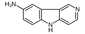 5H-Pyrido[4,3-b]indol-8-amine结构式