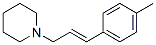 Piperidine, 1-[3-(4-methylphenyl)-2-propenyl]- (9CI) Structure