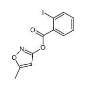 3-(2-iodobenzoyloxy)-5-methylisoxazole Structure