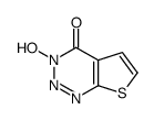 3-hydroxythieno[2,3-d]triazin-4-one结构式