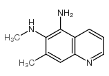 6-N,7-dimethylquinoline-5,6-diamine结构式