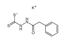 potassium-3-(phenylacetyl)dithiocarbazate Structure