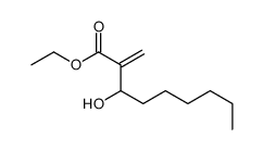 ethyl 3-hydroxy-2-methylidenenonanoate Structure