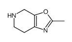 4,5,6,7-四氢-2-甲基噁唑并[5,4-c]吡啶结构式