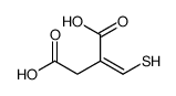 2-(sulfanylmethylidene)butanedioic acid结构式