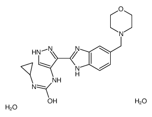 AT 9283(DIHYDRATE) Structure