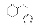 2-(furan-3-ylmethoxy)oxane结构式