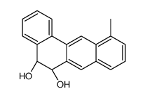 (5S,6S)-11-methyl-5,6-dihydrobenzo[c]anthracene-5,6-diol Structure