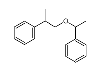 1-(1-phenylethoxy)propan-2-ylbenzene Structure