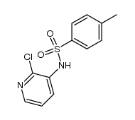 N-(2-chloro-[3]pyridyl)-toluene-4-sulfonamide结构式