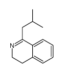 1-(2-methylpropyl)-3,4-dihydroisoquinoline Structure