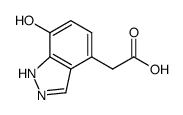 2-(7-hydroxy-1H-indazol-4-yl)acetic acid结构式