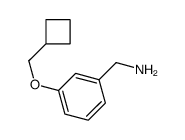 (3-(Cyclobutylmethoxy)phenyl)methanamine picture