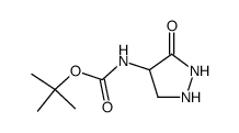 4-(R,S)-(t-butoxycarbonylamino)-3-oxo-1,2-diazolidine图片