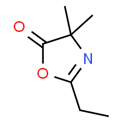 5(4H)-Oxazolone,2-ethyl-4,4-dimethyl-(9CI) Structure