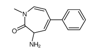 3-AMINO-1-METHYL-5-PHENYL-1H-AZEPIN-2(3H)-ONE structure