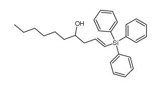 (E)-1-(triphenylsilyl)dec-1-en-4-ol Structure