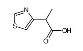 2-(1,3-thiazol-4-yl)propanoic acid结构式