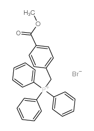 4-carbomethoxybenzyl triphenylphosphonium chloride Structure