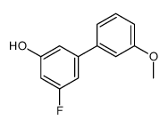 3-fluoro-5-(3-methoxyphenyl)phenol结构式