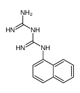 1-(diaminomethylidene)-2-naphthalen-1-ylguanidine Structure