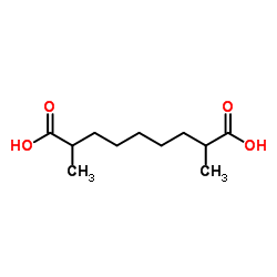 2,8-Dimethylnonanedioic acid Structure