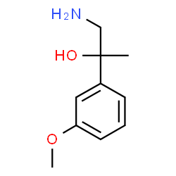 1-Amino-2-(3-methoxyphenyl)propan-2-ol Structure